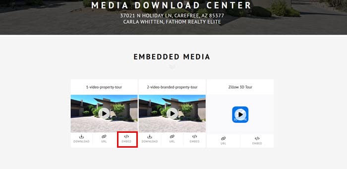 Media Download Center Embed Codes