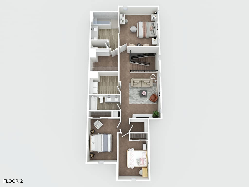 3D Floor Plans by Snap2Close Real Estate Photography