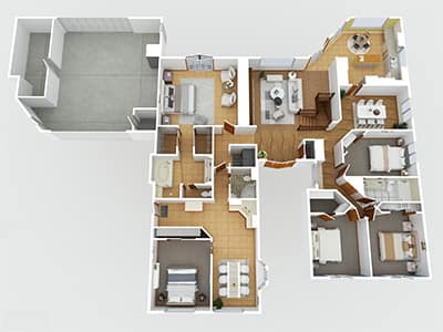 3D Floor Plan by Snap2Close Real Estate Photography