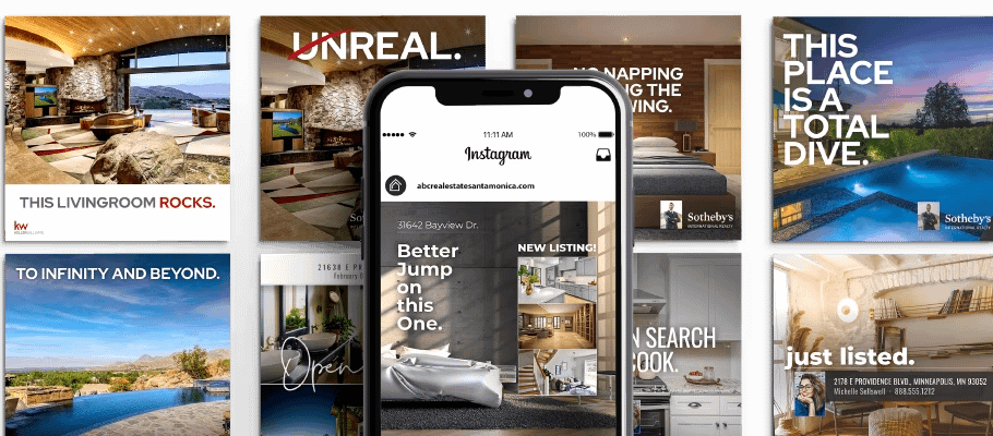 Social Media Graphics by Snap2Close Real Estate Photography